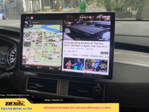 Mitsubishi Xpander 2021 lên màn hình Oled 13.1 inch Thanh Bình Auto