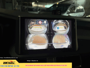 Mitsubishi Xpander 2025 lắp màn hình Zestech ZT 2K 360 Thanh Bình Auto