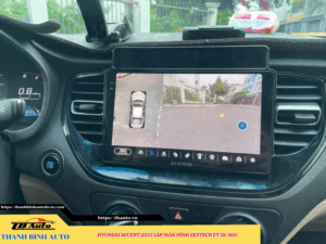 Hyundai Accent 2022 lắp màn hình Zestech ZT 2K 360 Thanh Bình Auto