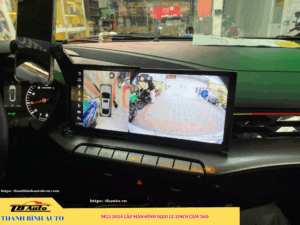 MG5 2024 gắn màn hình Oled 12.3 inch Cam 360 Thanh Bình Auto