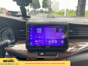Suzuki Ertiga lên màn hình Oled A5 + Camera hành trình 1 Suzuki Ertiga lên màn hình Oled A5 + Camera hành trình Thanh Bình Auto