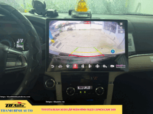 Toyota Rush 2020 lắp màn hình Oled 13 inch Cam 360 Thanh Bình Auto
