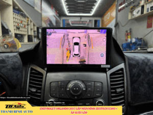 Chevrolet Orlando 2017 lên màn hình Zestech E360 + Cảm biến áp suất lốp Thanh Bình Auto