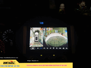 Toyota Innova 2016 lắp màn hình Zestech ZT 2K 360 Thanh Bình Auto