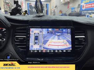 Hyundai Accent 2023 lên màn hình Oled X4S Cam 360 6 Hyundai Accent 2023 lên màn hình Oled X4S Cam 360 Thanh Bình Auto