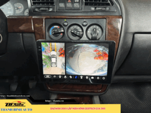 Daewoo 2001 gắn màn hình Zestech Z18 360 Thanh Bình Auto