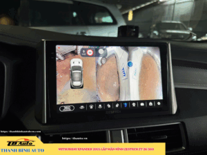 Mitsubishi Xpander 2025 lắp màn hình Zestech ZT 2K 360 Thanh Bình Auto