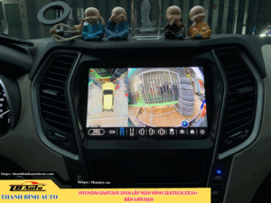 Hyundai Santafe 2018 lắp màn hình Zestech ZX10+ Bản giới hạn 5 Hyundai Santafe 2018 lắp màn hình Zestech ZX10+ Bản giới hạn Thanh Bình Auto