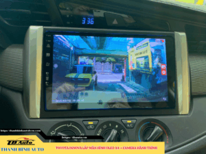 Toyota Innova gắn màn hình Oled X4 + Camera hành trình Thanh Bình Auto