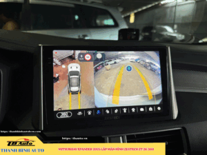 Mitsubishi Xpander 2025 lắp màn hình Zestech ZT 2K 360 Thanh Bình Auto