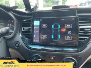 Hyundai Accent 2022 lắp màn hình Zestech ZT 2K 360 Thanh Bình Auto