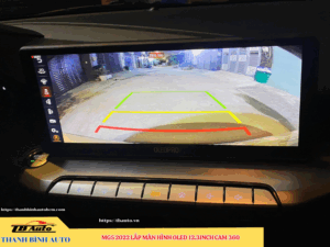 MG5 2022 lắp màn hình Oled 12.3 inch Cam 360 Thanh Bình Auto