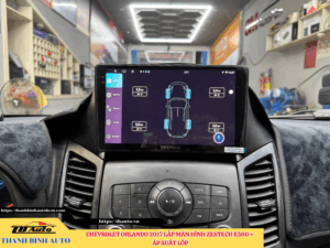 Chevrolet Orlando 2017 lên màn hình Zestech E360 + Cảm biến áp suất lốp Thanh Bình Auto