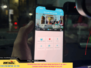 Toyota Vios 2021 lên màn hình Zestech ZT 2K 360 + Camera hành trình VietMap TS 2K Lite Thanh Bình Auto