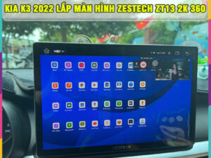 Kia K3 2022 gắn màn hình Zestech ZT13 2K 360 Thanh Bình Auto