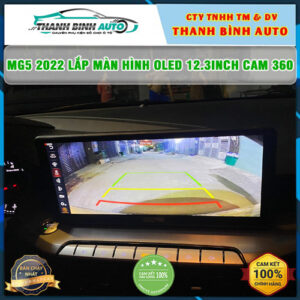 MG5 2022 lắp màn hình Oled 12.3 inch Cam 360 Thanh Bình Auto