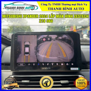 Mitsubishi Xpander 2024 gắn màn hình Zestech Z18 360 Thanh Bình Auto