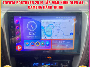 Toyota Fortuner 2019 gắn màn hình Oled A5 + Camera hành trình Thanh Bình Auto