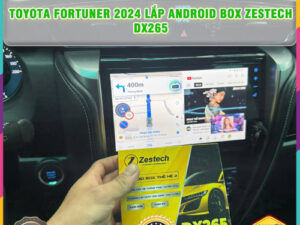 Toyota Fortuner 2024 lắp Android Box Zestech DX265 Thanh Bình Auto