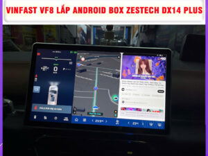 VinFast VF8 lắp Android Box Zestech DX14 Plus Thanh Bình Auto