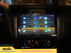 Nissan Terra S lắp màn hình Zestech ZT 2K 360 Thanh Bình Auto