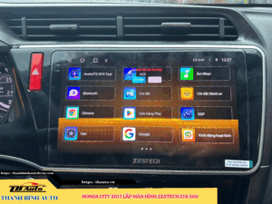 Honda City 2017 lắp màn hình Zestech Z18 360 2 Honda City 2017 lắp màn hình Zestech Z18 360 Thanh Bình Auto