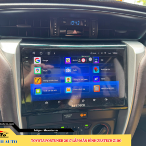 Toyota Fortuner 2017 gắn màn hình Zestech Z100 Thanh Bình Auto