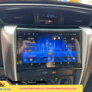 Toyota Fortuner 2017 gắn màn hình Zestech Z100 Thanh Bình Auto