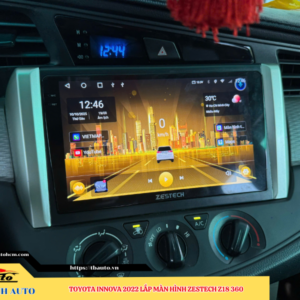Toyota Innova 2022 gắn màn hình Zestech Z18 360 Thanh Bình Auto