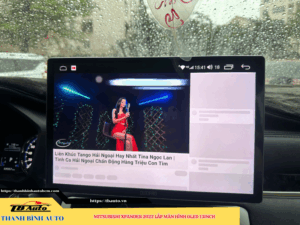 Mitsubishi Xpander 2022 lên màn hình Oled 13 inch Thanh Bình Auto
