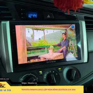 Toyota Innova 2022 gắn màn hình Zestech Z18 360 Thanh Bình Auto