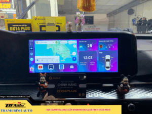 Kia Carnival 2022 lắp Android Box Zestech DX14 Plus Thanh Bình Auto