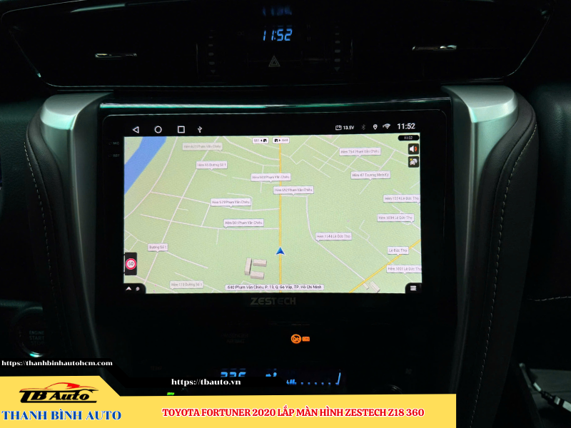 Toyota Fortuner 2020 lắp màn hình Zestech Z18 360 14 Toyota Fortuner 2020 lắp màn hình Zestech Z18 360 Thanh Bình Auto