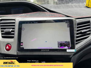 Honda Civic 2014 lắp màn hình Zestech E360 Thanh Bình Auto