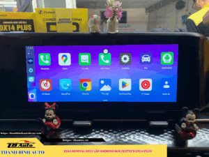 Kia Carnival 2022 lắp Android Box Zestech DX14 Plus Thanh Bình Auto