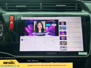 Honda City 2017 lắp màn hình Zestech Z18 360 3 Honda City 2017 lắp màn hình Zestech Z18 360 Thanh Bình Auto