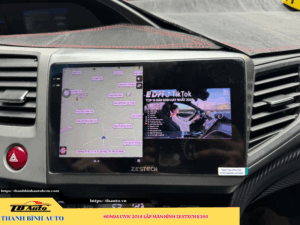 Honda Civic 2014 lắp màn hình Zestech E360 Thanh Bình Auto