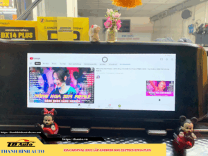 Kia Carnival 2022 lắp Android Box Zestech DX14 Plus Thanh Bình Auto