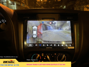 Nissan Terra S lắp màn hình Zestech ZT 2K 360 Thanh Bình Auto