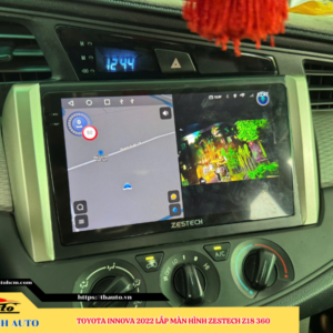 Toyota Innova 2022 gắn màn hình Zestech Z18 360 Thanh Bình Auto