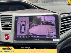 Honda Civic 2014 lắp màn hình Zestech E360 Thanh Bình Auto