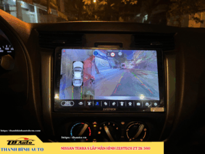 Nissan Terra S lắp màn hình Zestech ZT 2K 360 Thanh Bình Auto