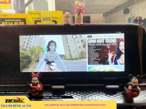 Kia Carnival 2022 lắp Android Box Zestech DX14 Plus Thanh Bình Auto