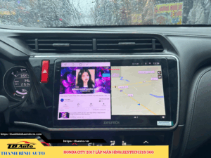 Honda City 2017 lắp màn hình Zestech Z18 360 5 Honda City 2017 lắp màn hình Zestech Z18 360 Thanh Bình Auto