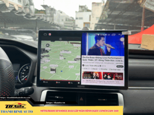 Mitsubishi Xpander 2022 lên màn hình Oled 13 inch Cam 360 4 Mitsubishi Xpander 2022 lên màn hình Oled 13 inch Cam 360 Thanh Bình Auto