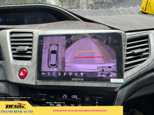 Honda Civic 2014 lắp màn hình Zestech E360 Thanh Bình Auto