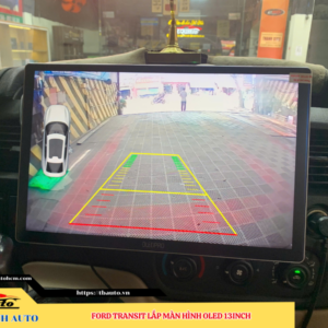 Ford Transit gắn màn hình Oled 13inch Thanh Bình Auto
