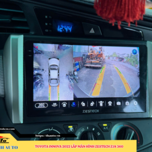 Toyota Innova 2022 gắn màn hình Zestech Z18 360 Thanh Bình Auto
