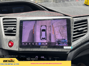 Honda Civic 2014 lắp màn hình Zestech E360 Thanh Bình Auto