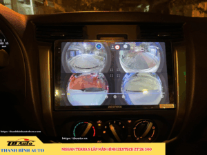 Nissan Terra S lắp màn hình Zestech ZT 2K 360 Thanh Bình Auto